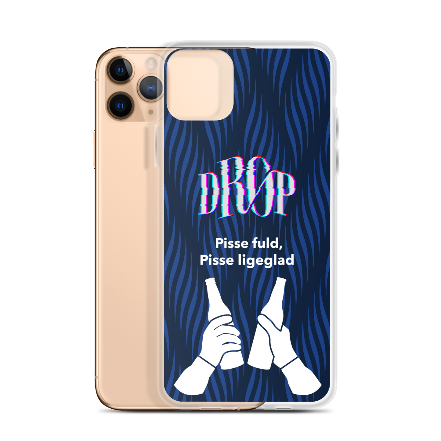 Pisse fuld iPhone Cover DRØP