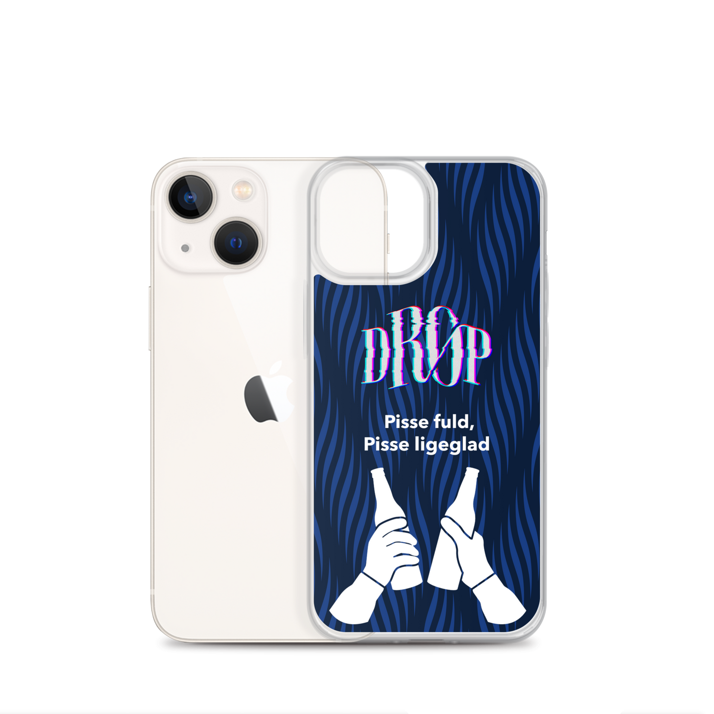Pisse fuld iPhone Cover DRØP