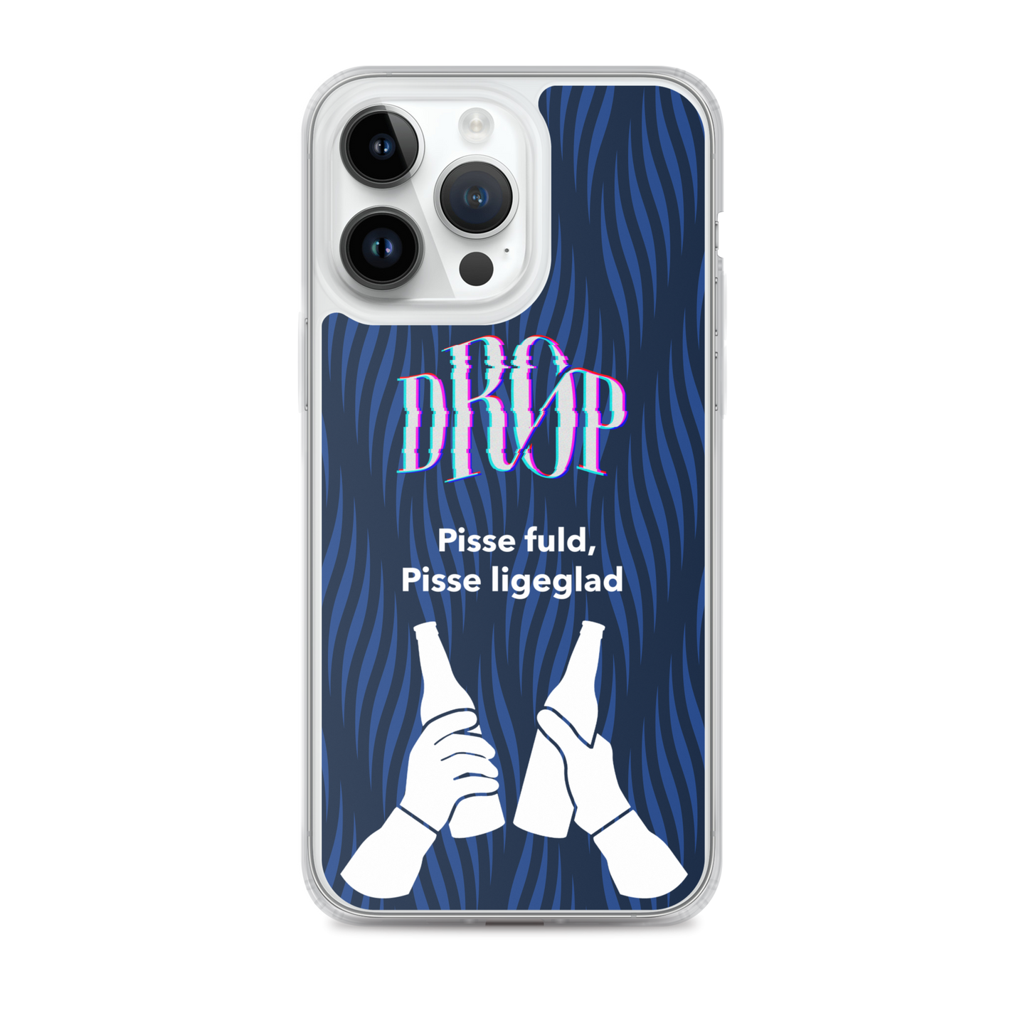 Pisse fuld iPhone Cover DRØP