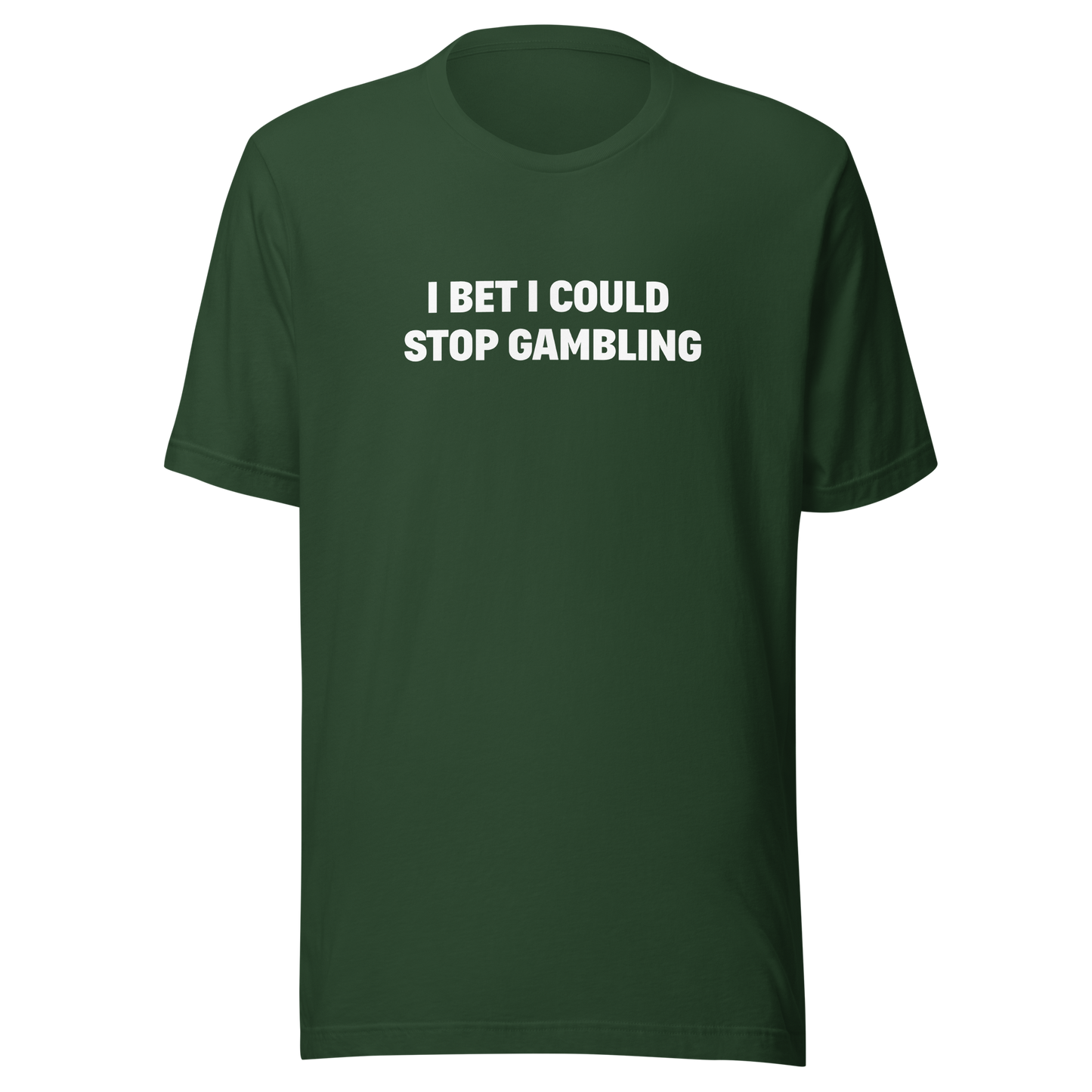 Stop gambling Tee