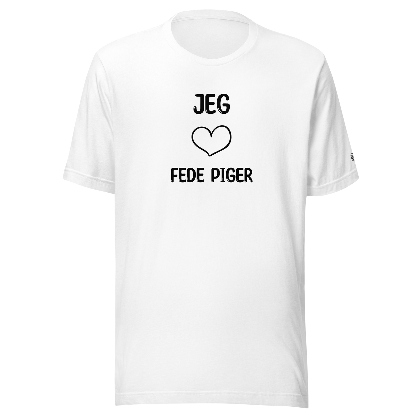 Jeg elsker fede piger Tee DRØP