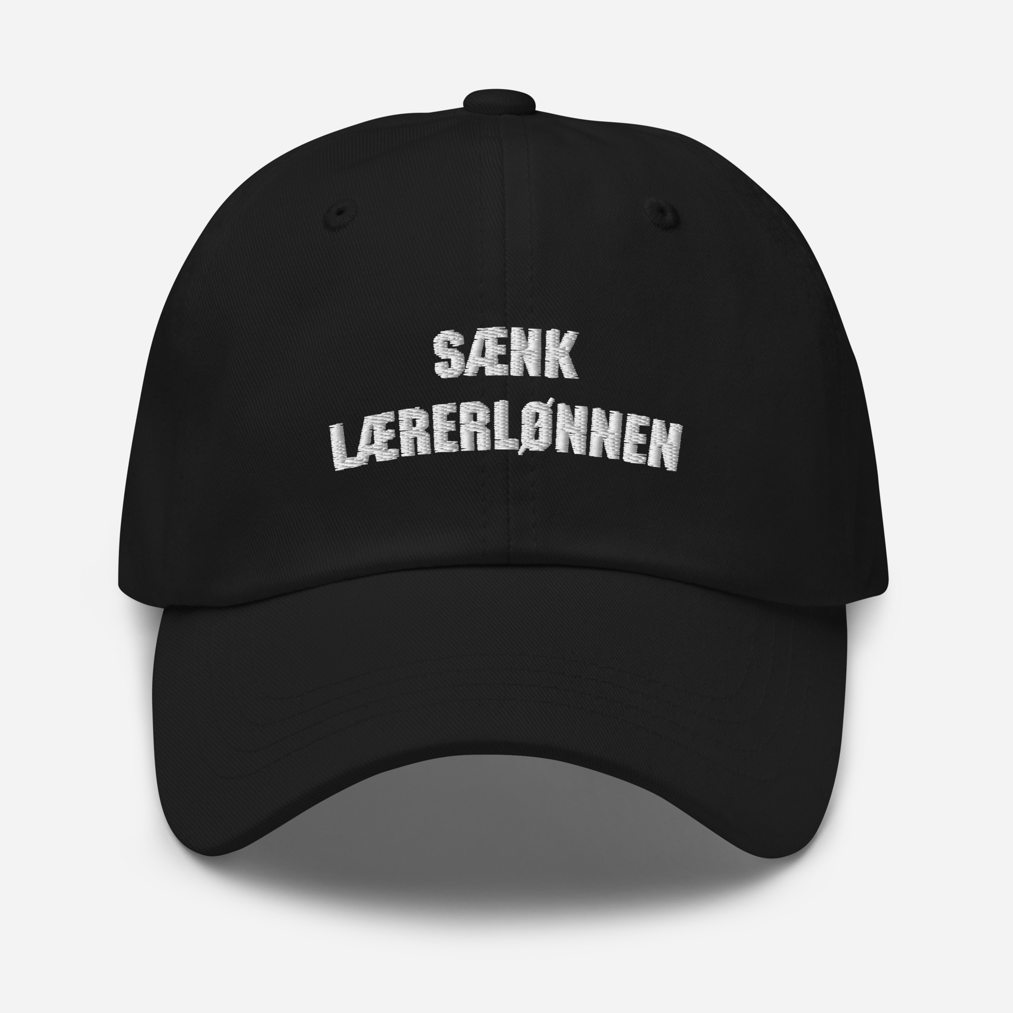 Sænk lærerlønnen Kasket DRØP