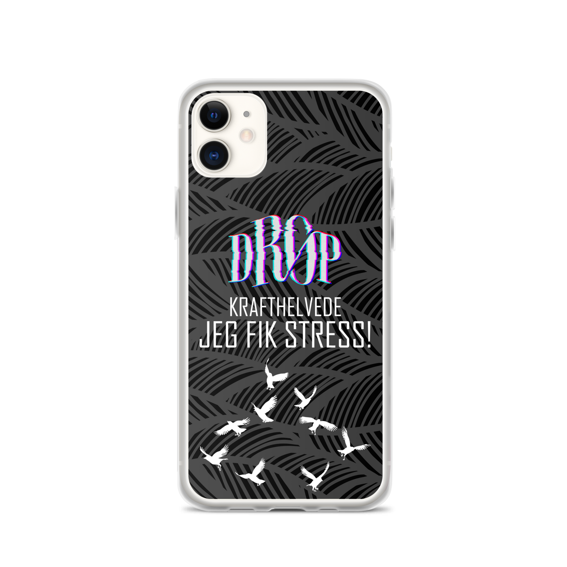 Jeg fik stress iPhone Cover DRØP