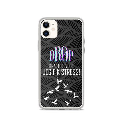 Jeg fik stress iPhone Cover DRØP