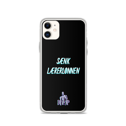 Sænk lærerlønnen iPhone Cover