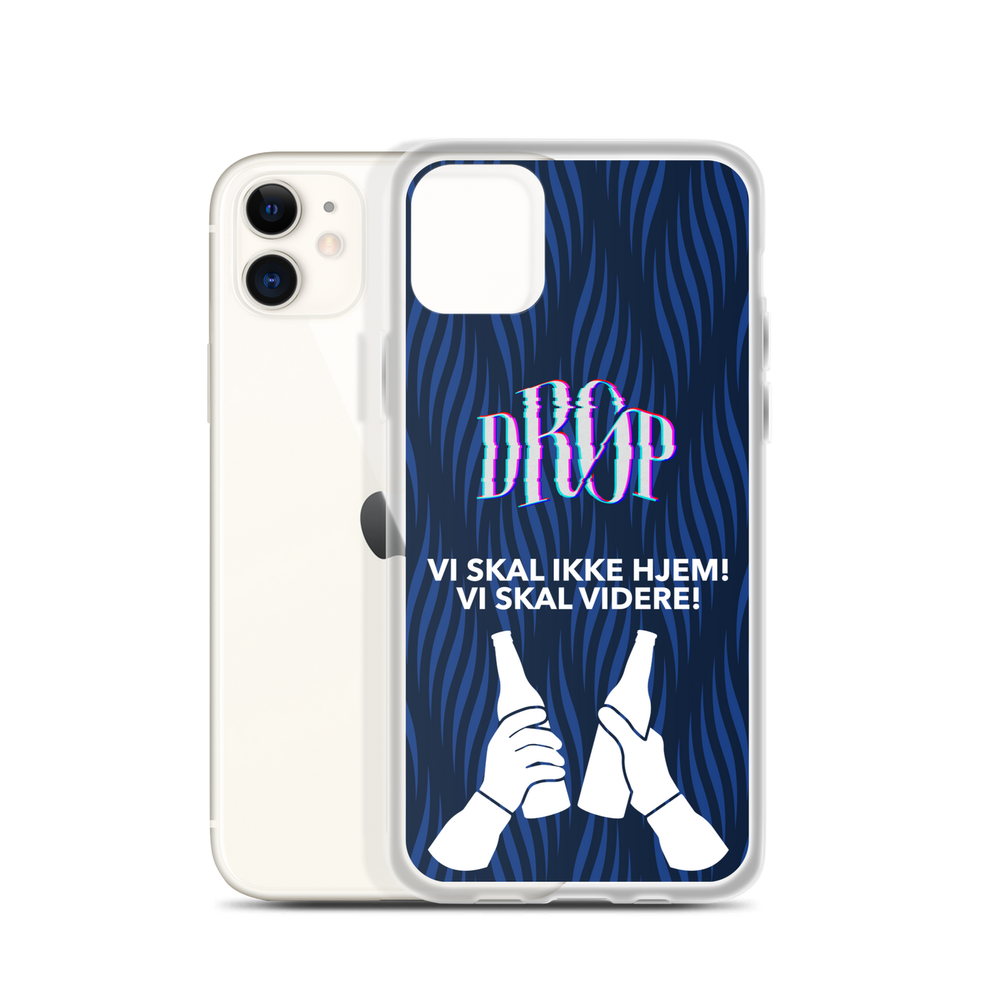 Vi skal ikke hjem iPhone Cover DRØP