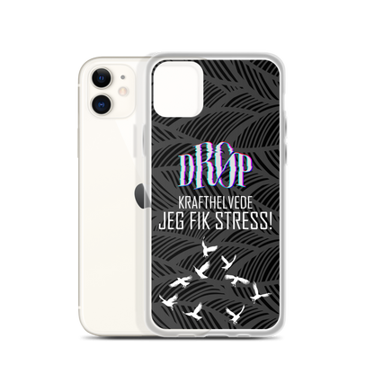 Jeg fik stress iPhone Cover DRØP