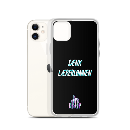 Sænk lærerlønnen iPhone Cover