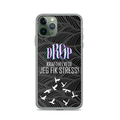 Jeg fik stress iPhone Cover DRØP