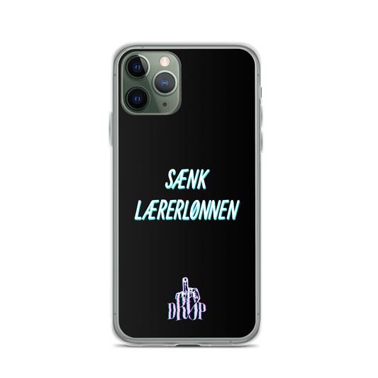 Sænk lærerlønnen iPhone Cover