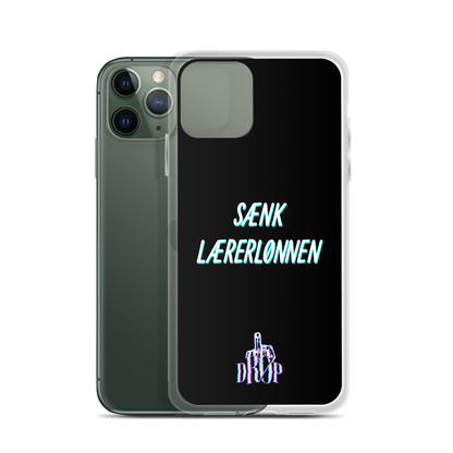 Sænk lærerlønnen iPhone Cover