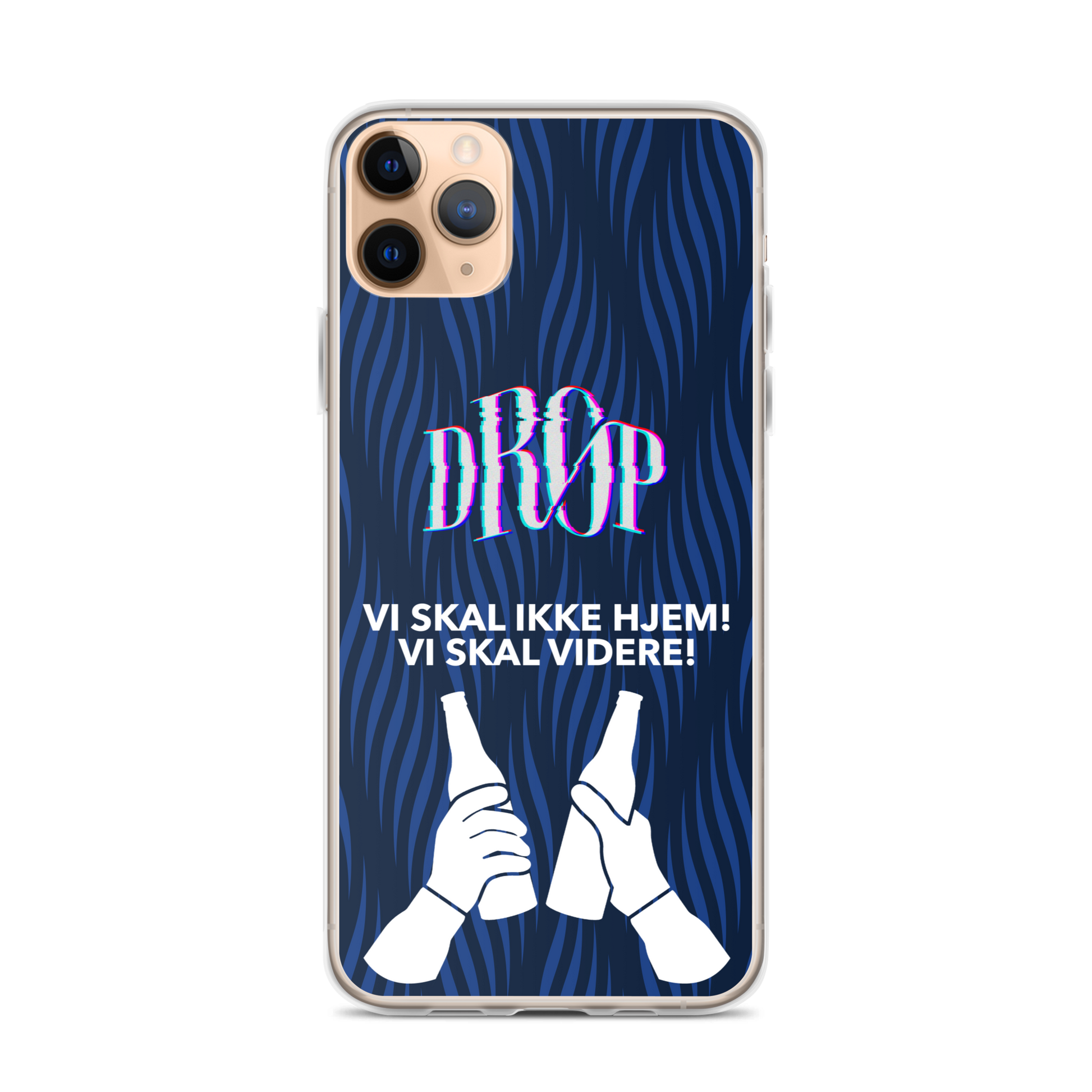 Vi skal ikke hjem iPhone Cover DRØP