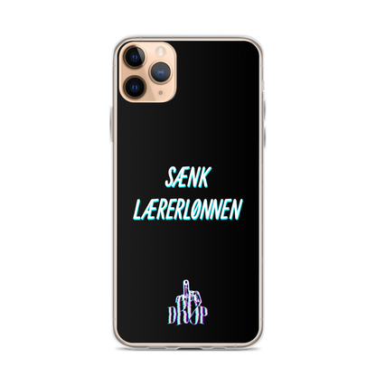 Sænk lærerlønnen iPhone Cover