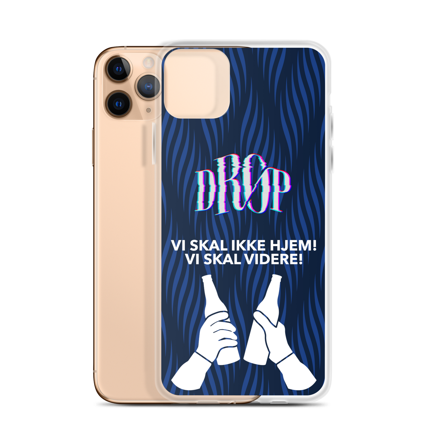 Vi skal ikke hjem iPhone Cover DRØP