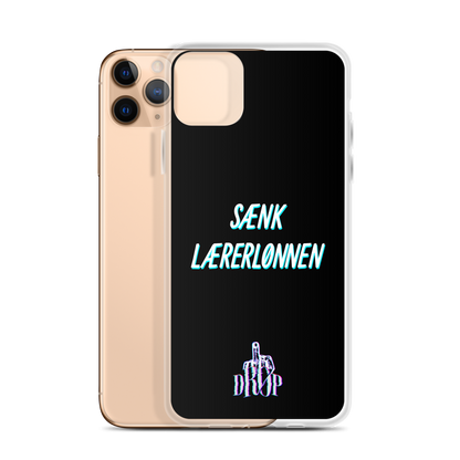 Sænk lærerlønnen iPhone Cover