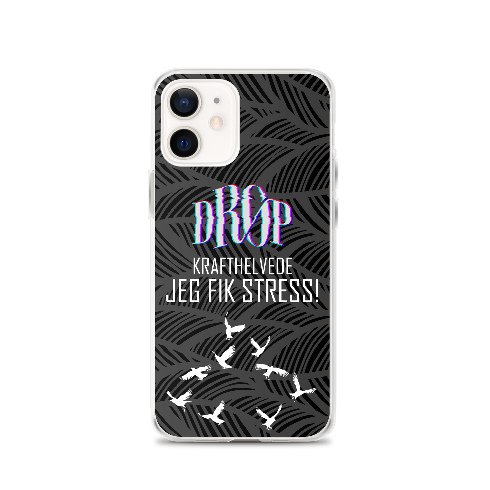 Jeg fik stress iPhone Cover DRØP