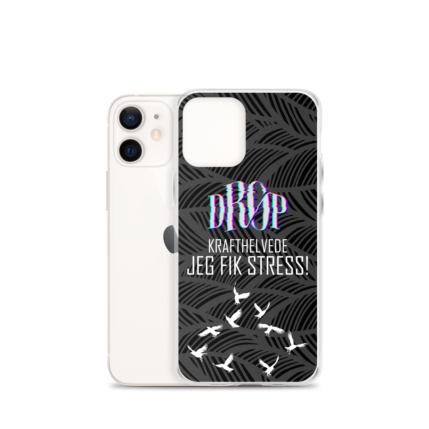 Jeg fik stress iPhone Cover DRØP