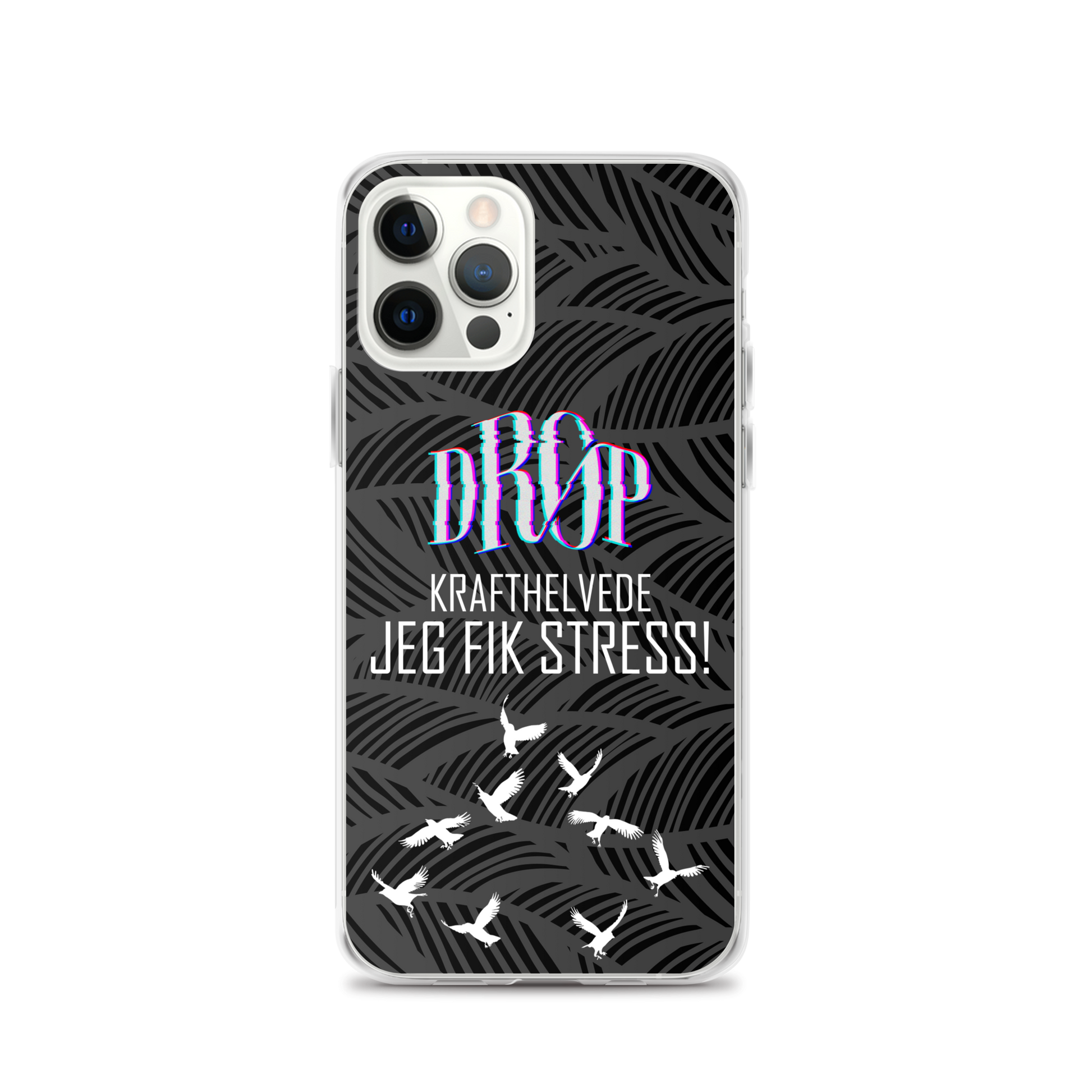 Jeg fik stress iPhone Cover DRØP