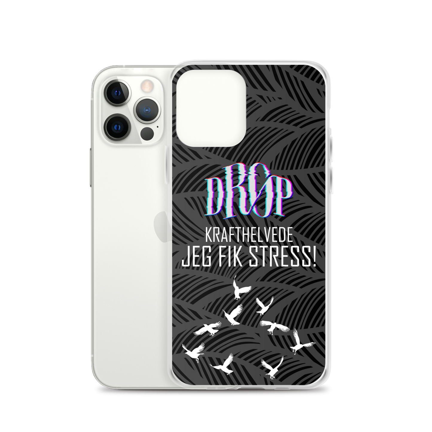 Jeg fik stress iPhone Cover DRØP