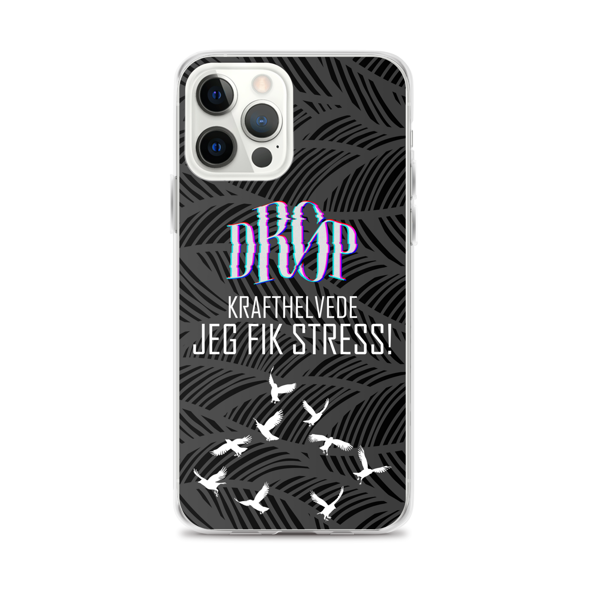 Jeg fik stress iPhone Cover DRØP