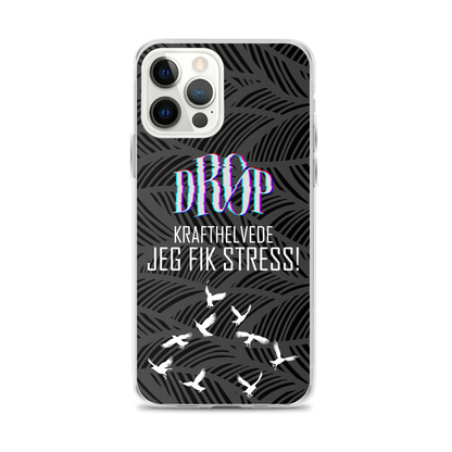 Jeg fik stress iPhone Cover DRØP