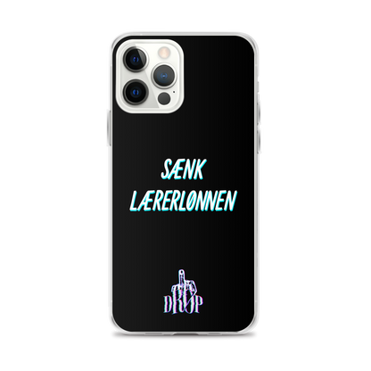 Sænk lærerlønnen iPhone Cover