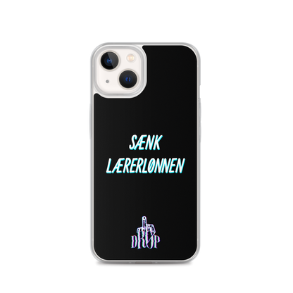 Sænk lærerlønnen iPhone Cover