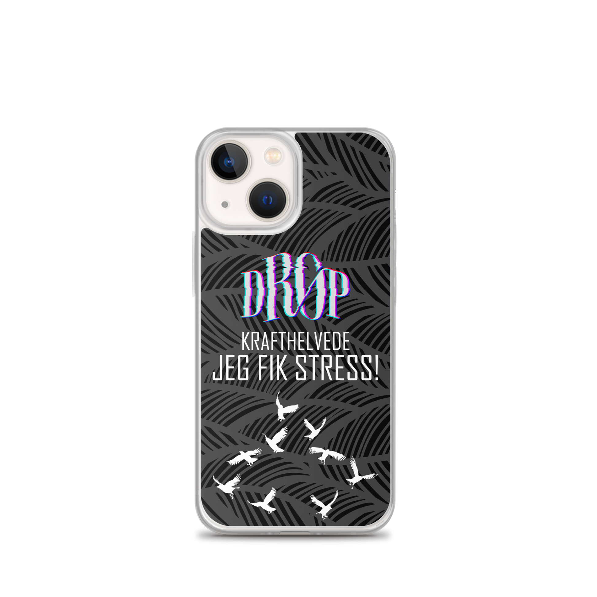 Jeg fik stress iPhone Cover DRØP