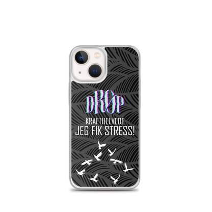 Jeg fik stress iPhone Cover DRØP