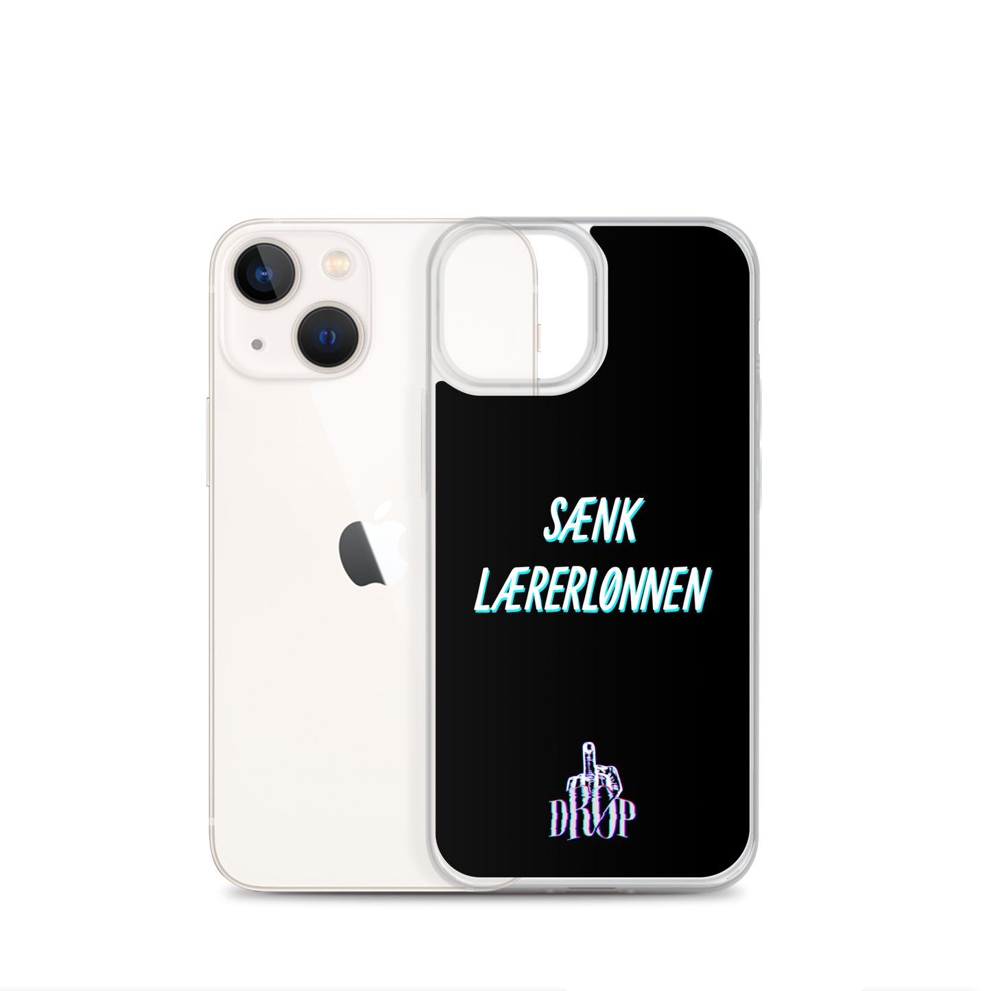 Sænk lærerlønnen iPhone Cover