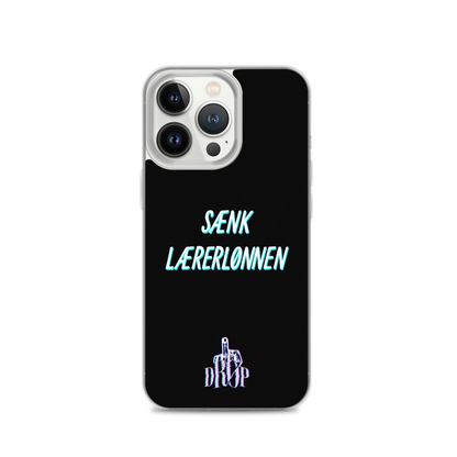 Sænk lærerlønnen iPhone Cover