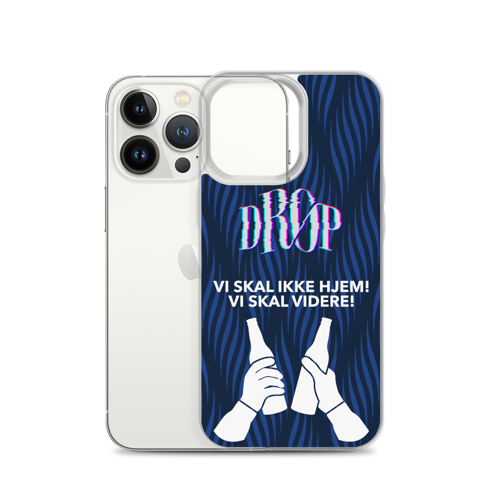 Vi skal ikke hjem iPhone Cover DRØP