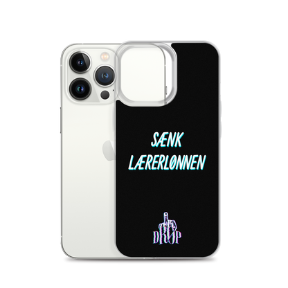 Sænk lærerlønnen iPhone Cover