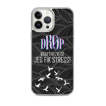 Jeg fik stress iPhone Cover DRØP