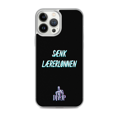 Sænk lærerlønnen iPhone Cover