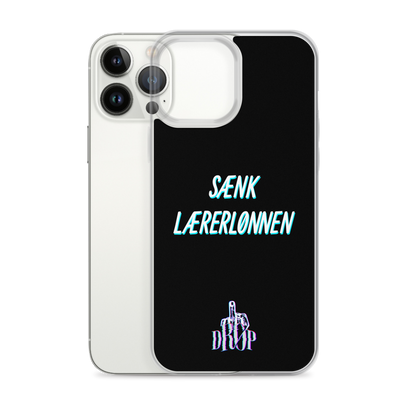 Sænk lærerlønnen iPhone Cover