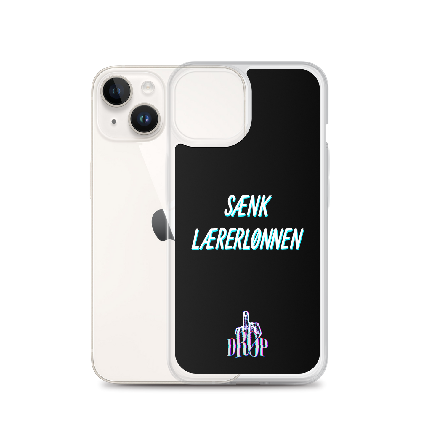 Sænk lærerlønnen iPhone Cover