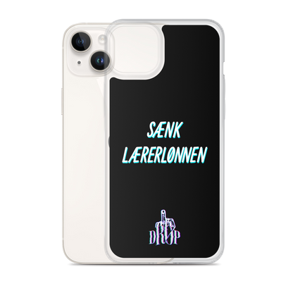 Sænk lærerlønnen iPhone Cover