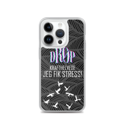 Jeg fik stress iPhone Cover DRØP