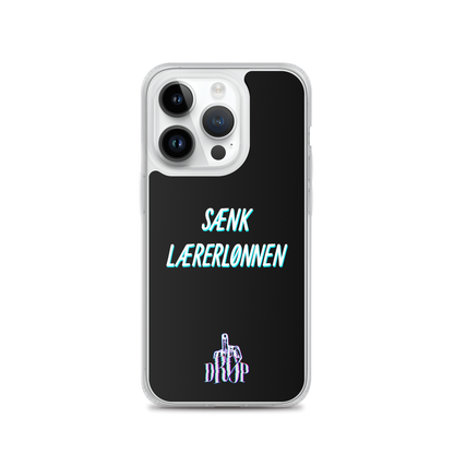 Sænk lærerlønnen iPhone Cover