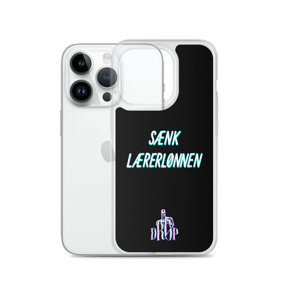 Sænk lærerlønnen iPhone Cover