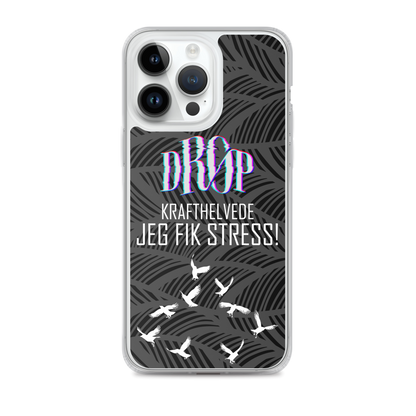 Jeg fik stress iPhone Cover DRØP