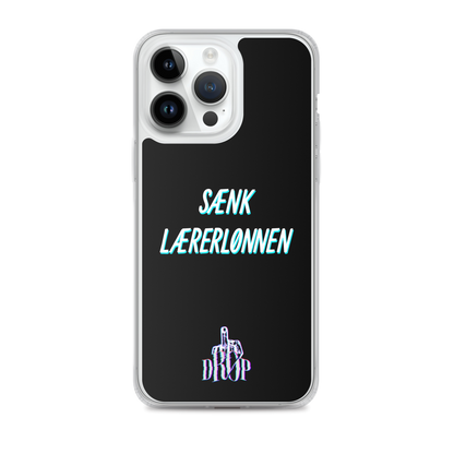 Sænk lærerlønnen iPhone Cover