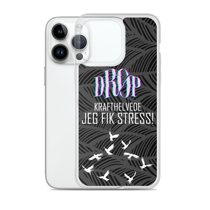 Jeg fik stress iPhone Cover DRØP