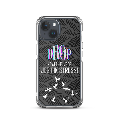 Jeg fik stress iPhone Cover DRØP