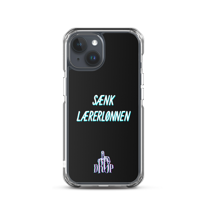 Sænk lærerlønnen iPhone Cover