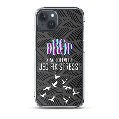 Jeg fik stress iPhone Cover DRØP