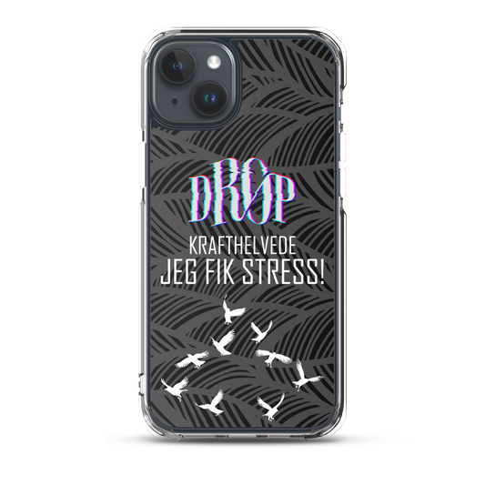 Jeg fik stress iPhone Cover DRØP