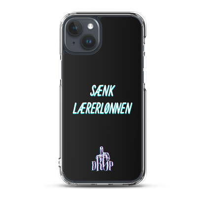 Sænk lærerlønnen iPhone Cover