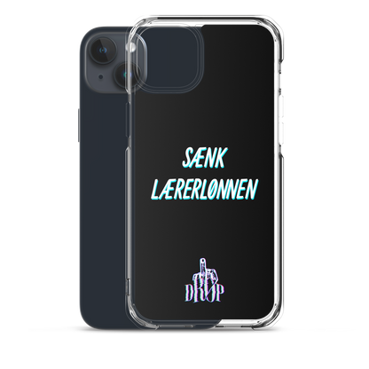 Sænk lærerlønnen iPhone Cover